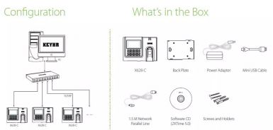 Máy chấm công Ronald Jack X628C