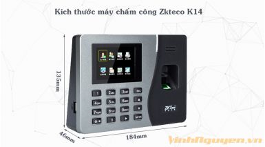 Máy chấm công Zkteco K14B
