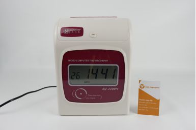 Máy chấm công thẻ giấy Ronald Jack RJ2200N