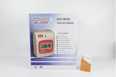 Máy chấm công thẻ giấy Ronald Jack RJ2200N