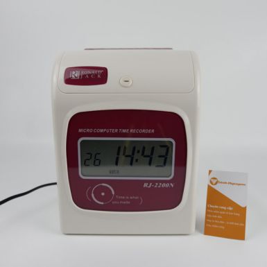 Máy chấm công thẻ giấy Ronald Jack RJ2200N